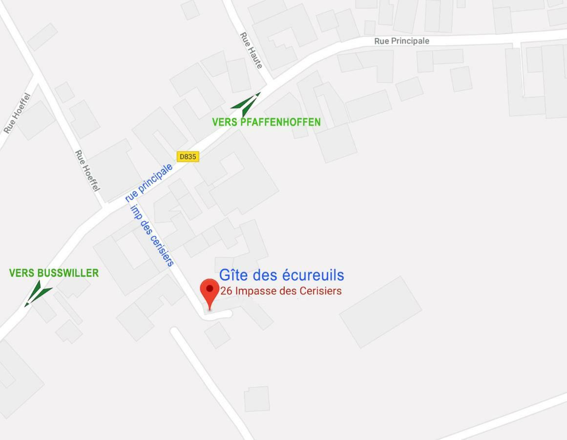 Le Gite Des Ecureuils Schalkendorf エクステリア 写真